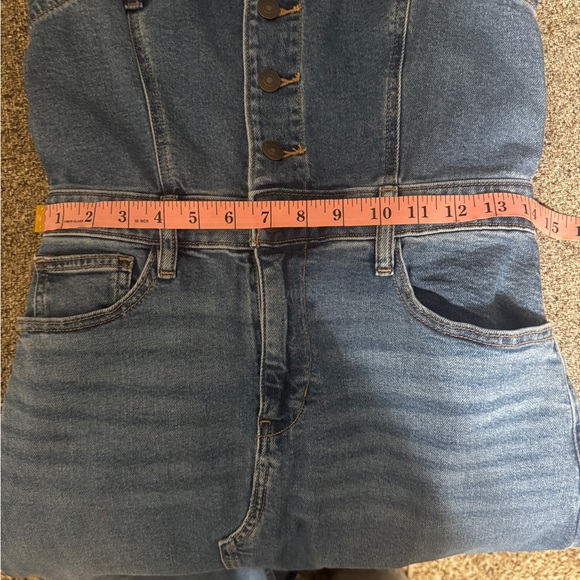 American Eagle Outfitters Women's Blue Denim strapless dress - Picture 5 of 5